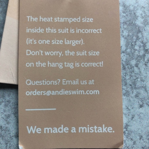 Andie NWT The Tulum Navy Blue One Piece Size Small - Picture 7 of 11